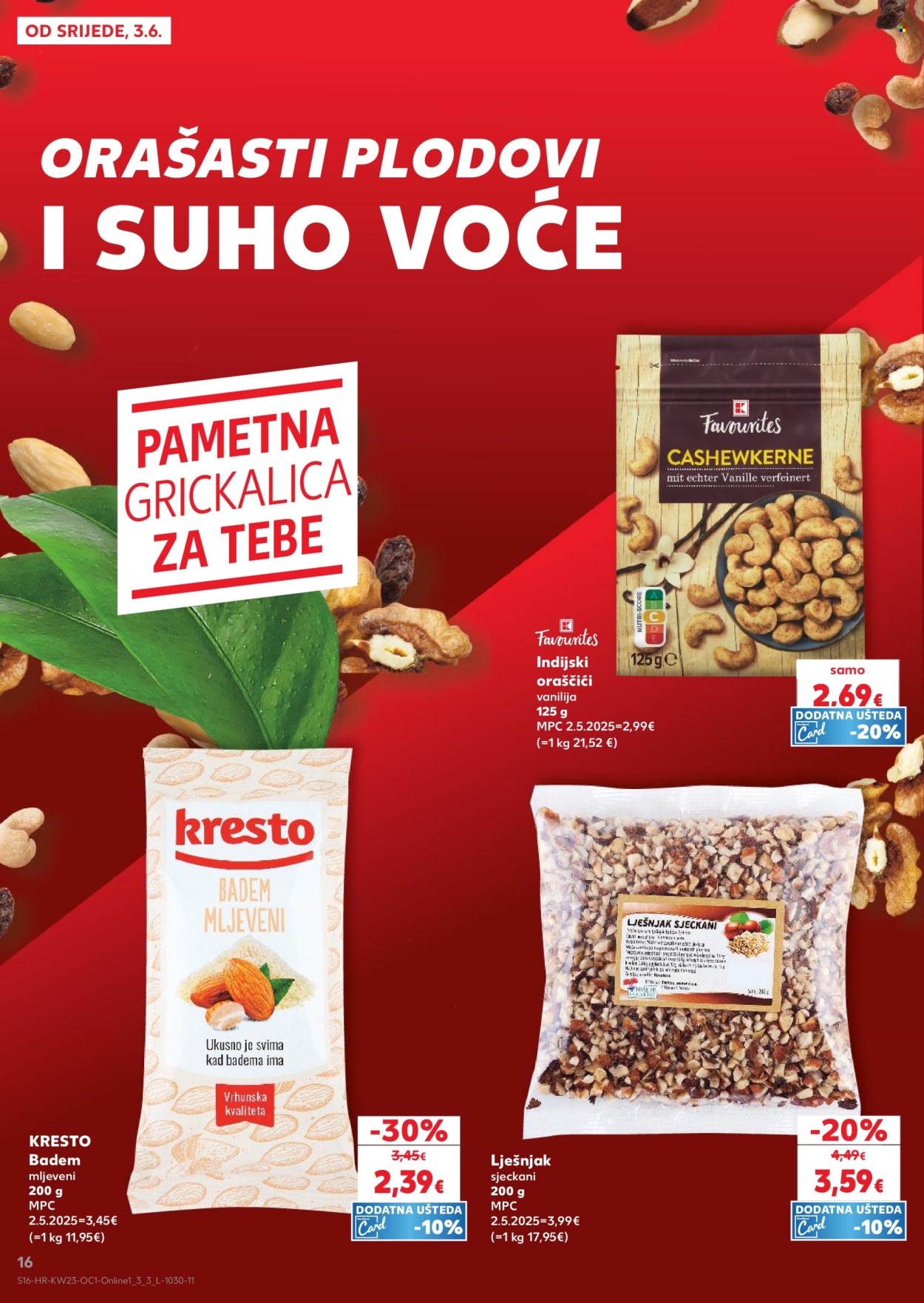 Kaufland katalog - 03.06.2026. - 09.06.2026. Stranica 16