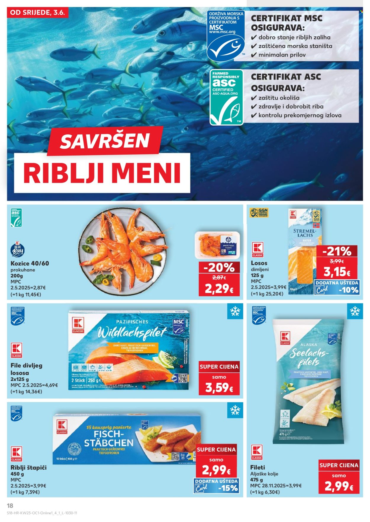 Kaufland katalog - 03.06.2026. - 09.06.2026. Stranica 18