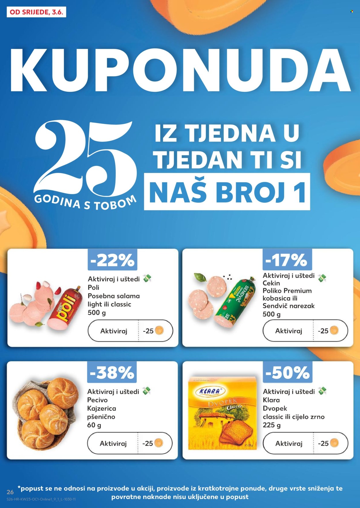 Kaufland katalog - 03.06.2026. - 09.06.2026. Stranica 26