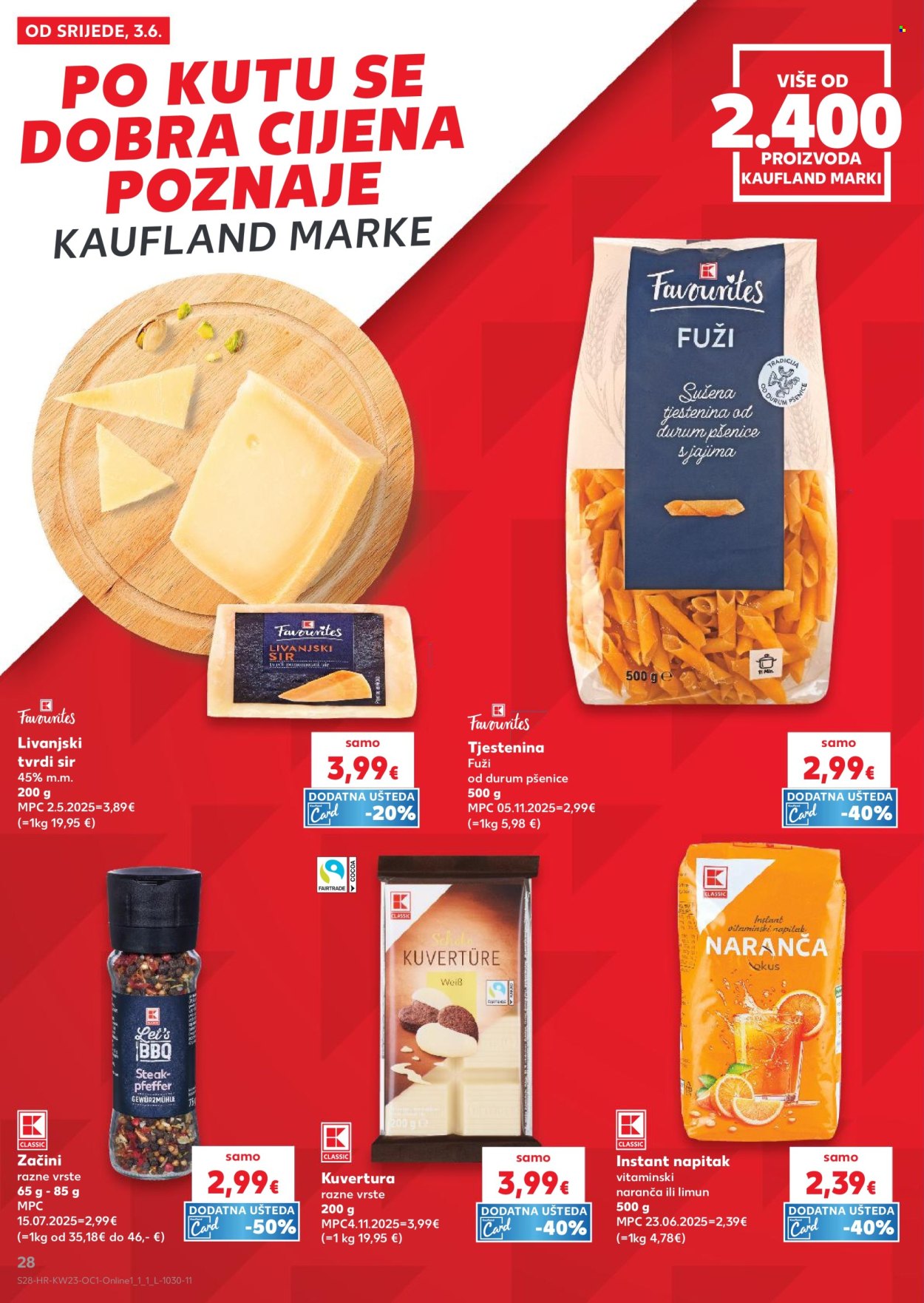 Kaufland katalog - 03.06.2026. - 09.06.2026. Stranica 28