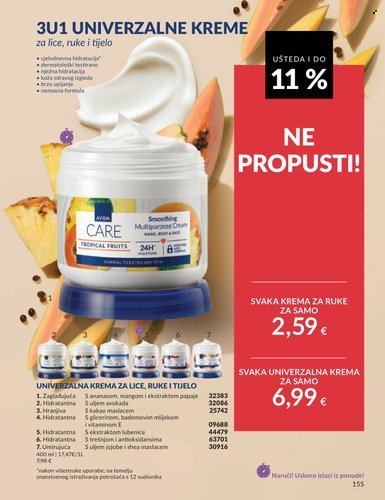 Leták Avon - 1.6.2026 - 30.6.2026. Strana 155