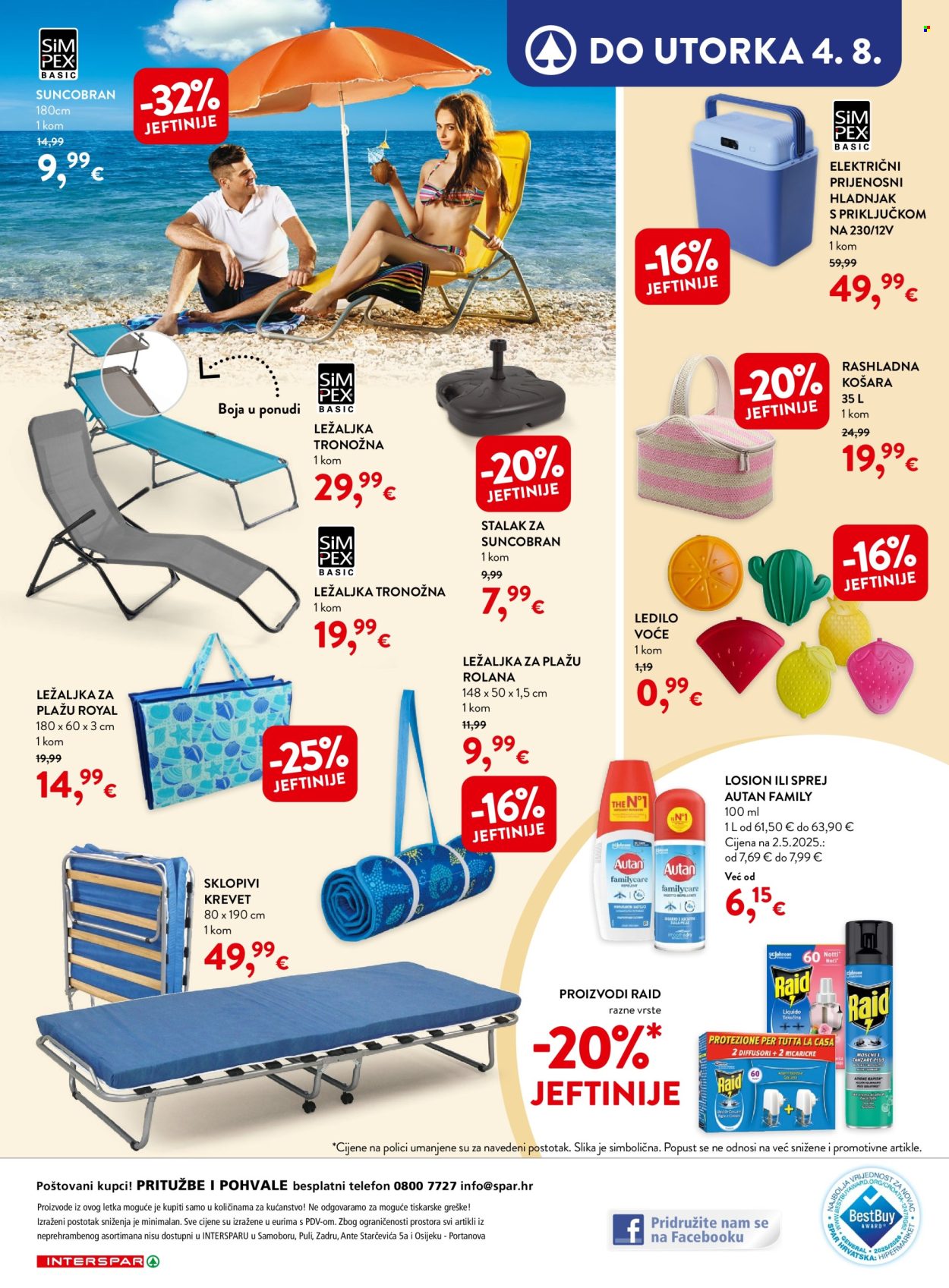 INTERSPAR katalog - 27.05.2026. - 04.08.2026. Stranica 16