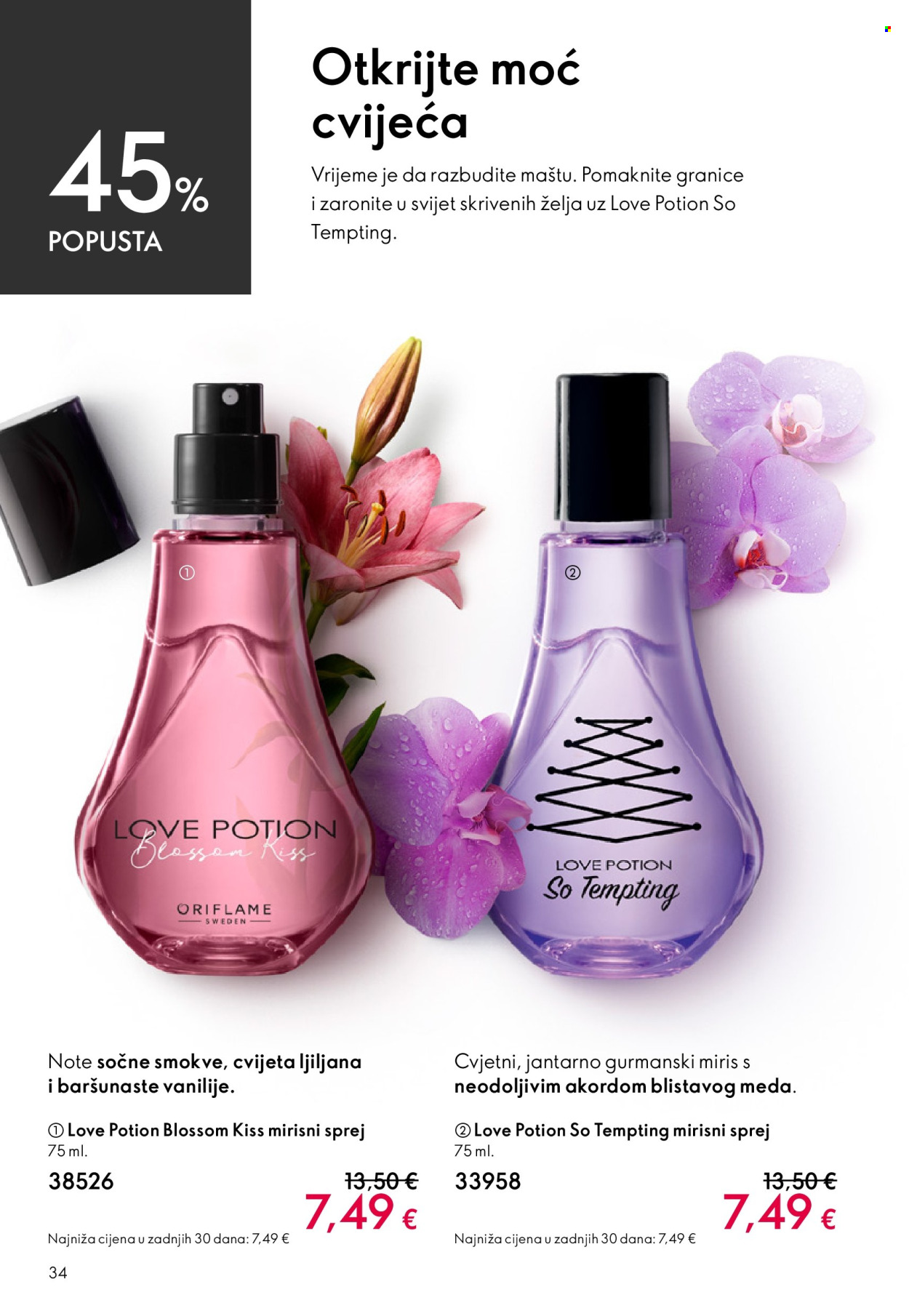 Leták Oriflame - 3.6.2026 - 23.6.2026. Strana 34