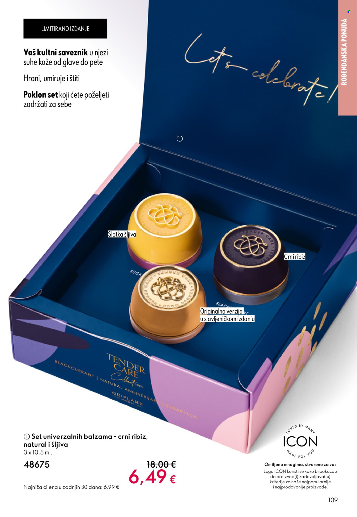 Leták Oriflame - 3.6.2026 - 23.6.2026. Strana 109