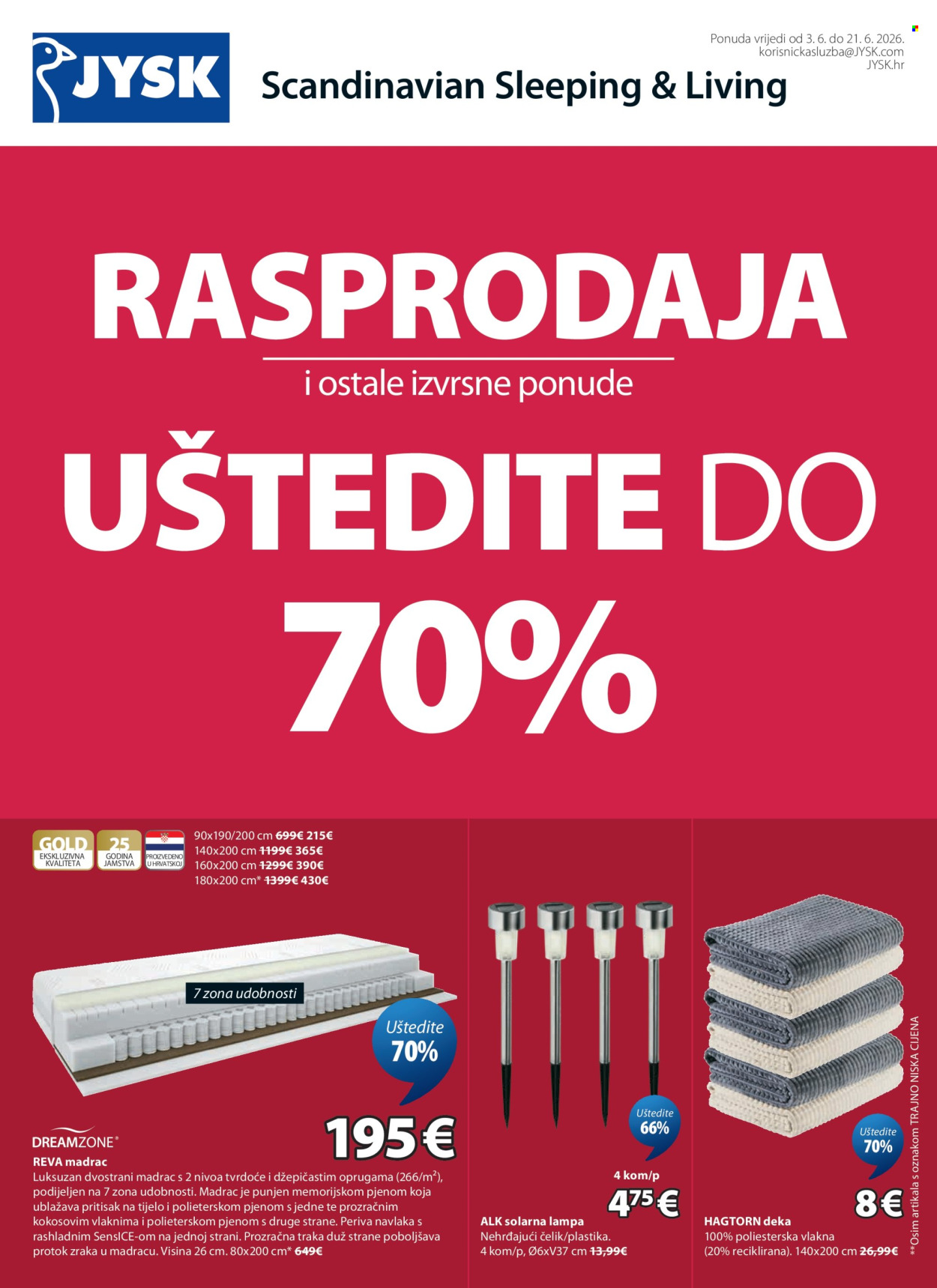 JYSK katalog - 03.06.2026. - 21.06.2026. Stranica 2