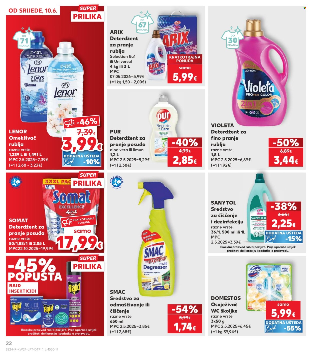 Kaufland katalog - 10.06.2026. - 16.06.2026. Stranica 22