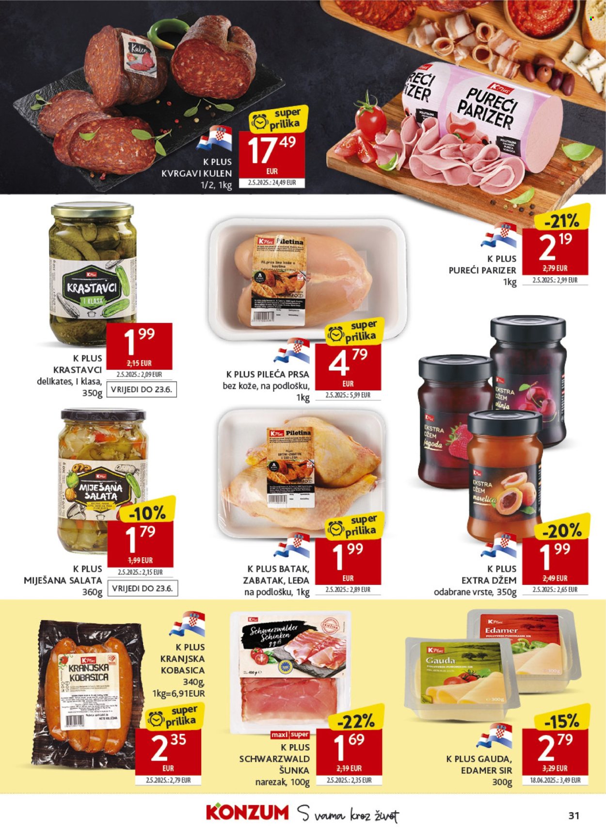 Konzum katalog - 10.06.2026. - 16.06.2026. Stranica 31