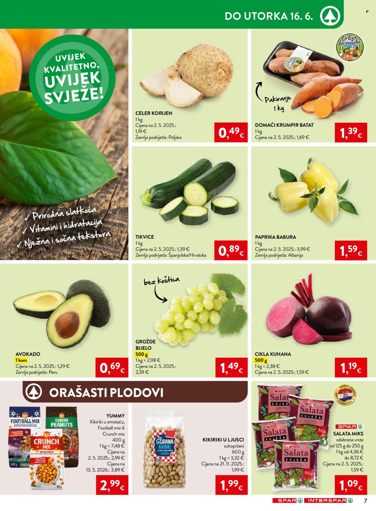 INTERSPAR katalog - 10.06.2026. - 16.06.2026. Stranica 7