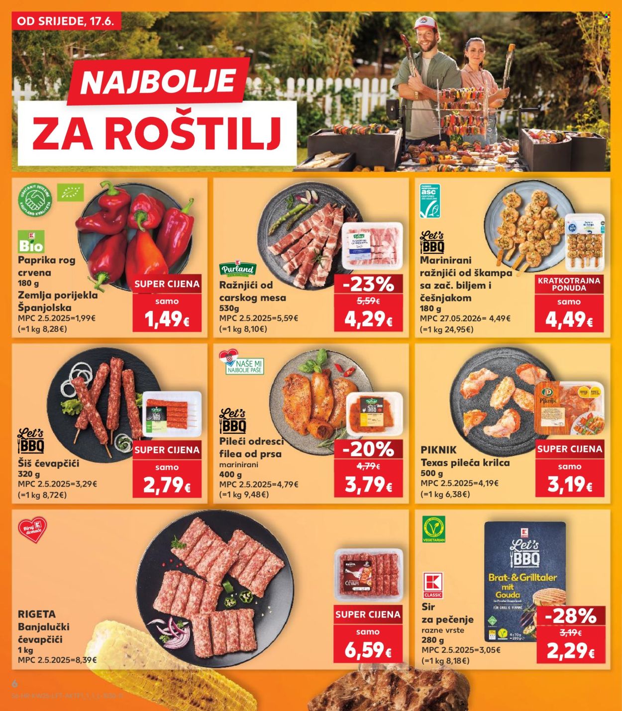 Kaufland katalog - 17.06.2026. - 23.06.2026. Stranica 6