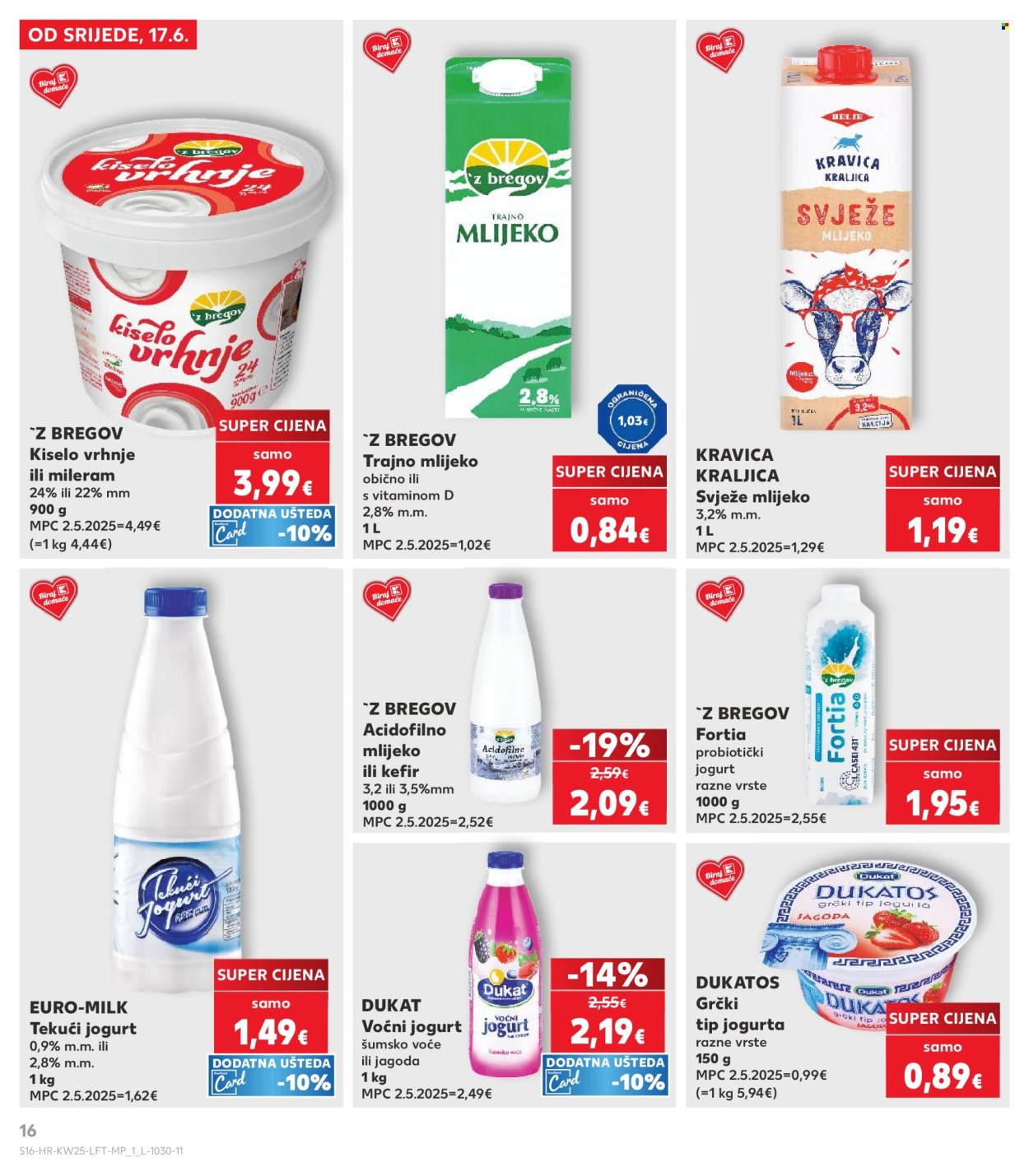 Kaufland katalog - 17.06.2026. - 23.06.2026. Stranica 16