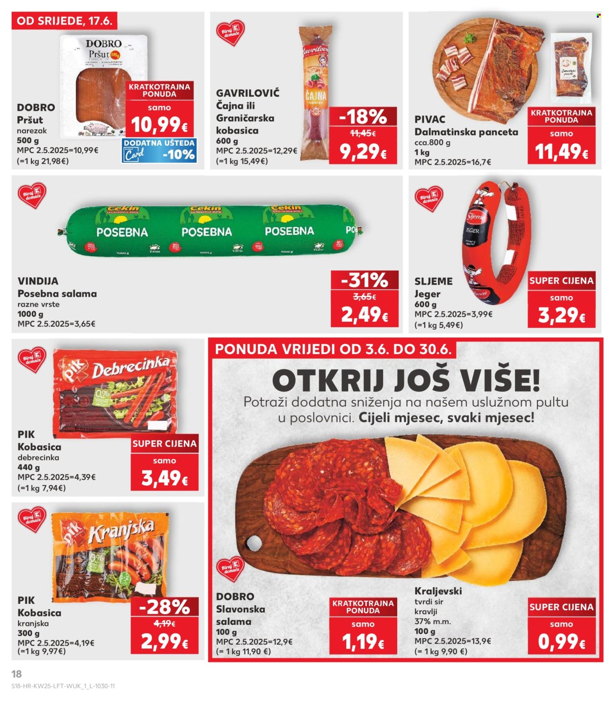 Kaufland katalog - 17.06.2026. - 23.06.2026. Stranica 18
