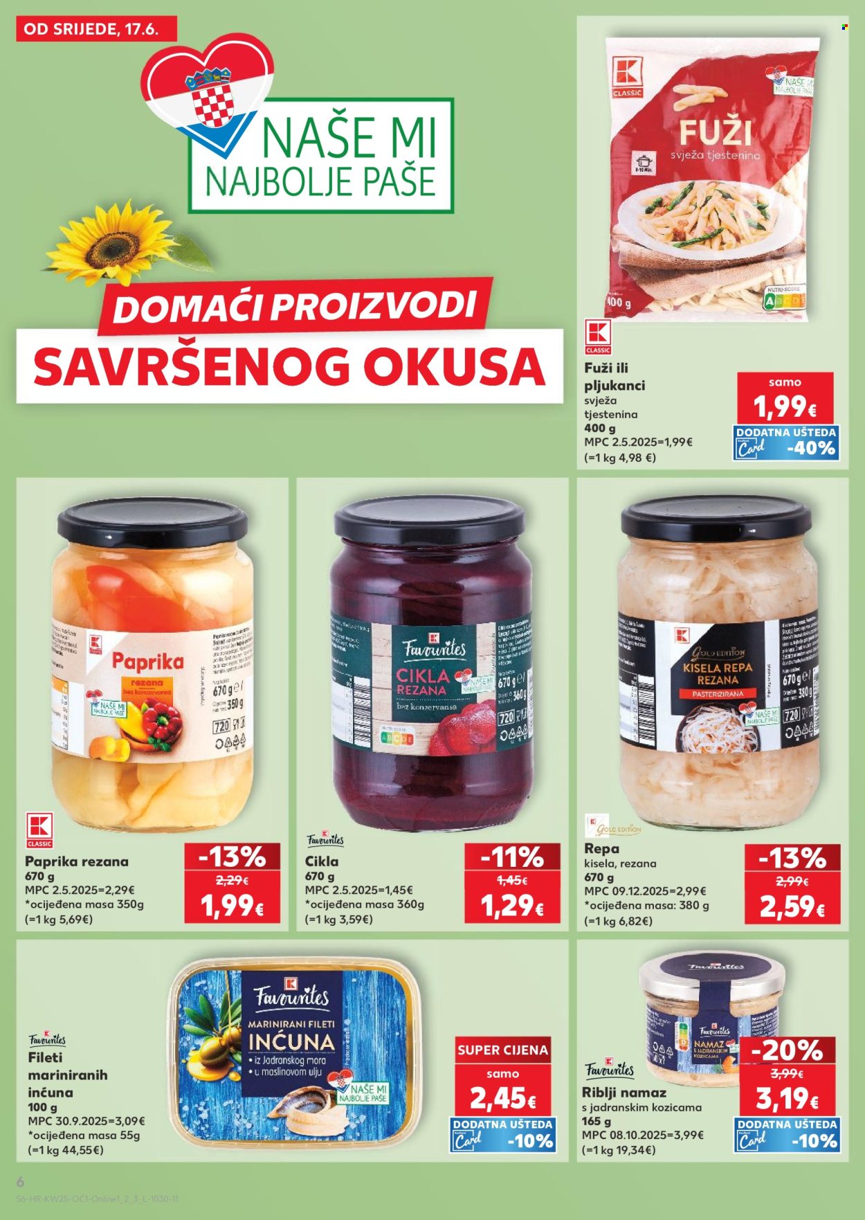 Kaufland katalog - 17.06.2026. - 23.06.2026. Stranica 6