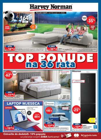Harvey Norman katalog - 18.06.2026. - 01.07.2026.