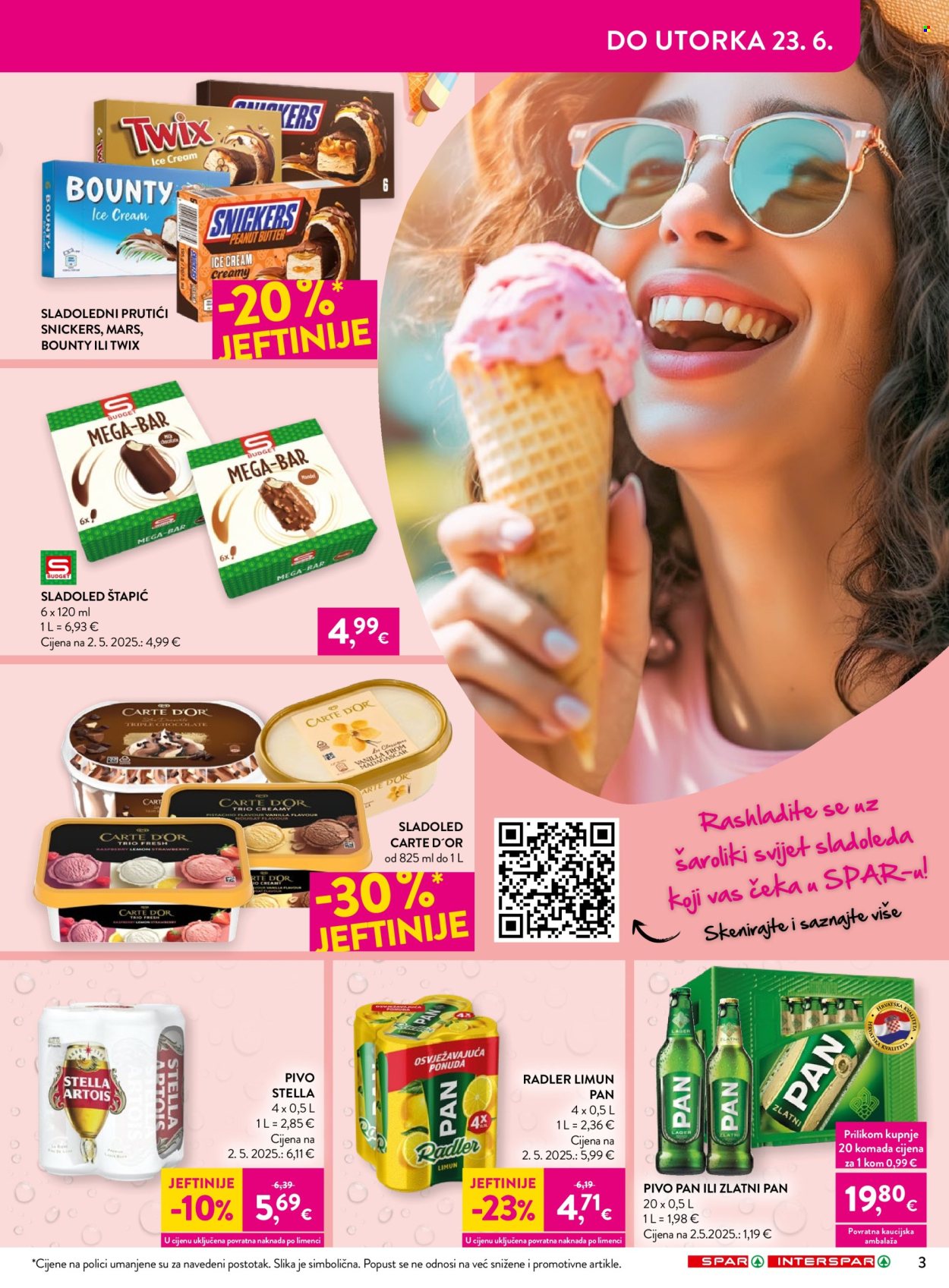INTERSPAR katalog - 17.06.2026. - 23.06.2026. Stranica 3
