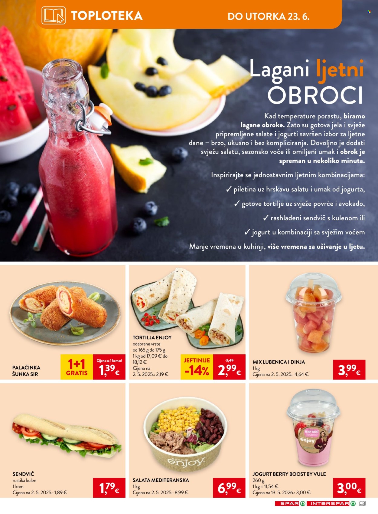 INTERSPAR katalog - 17.06.2026. - 23.06.2026. Stranica 20