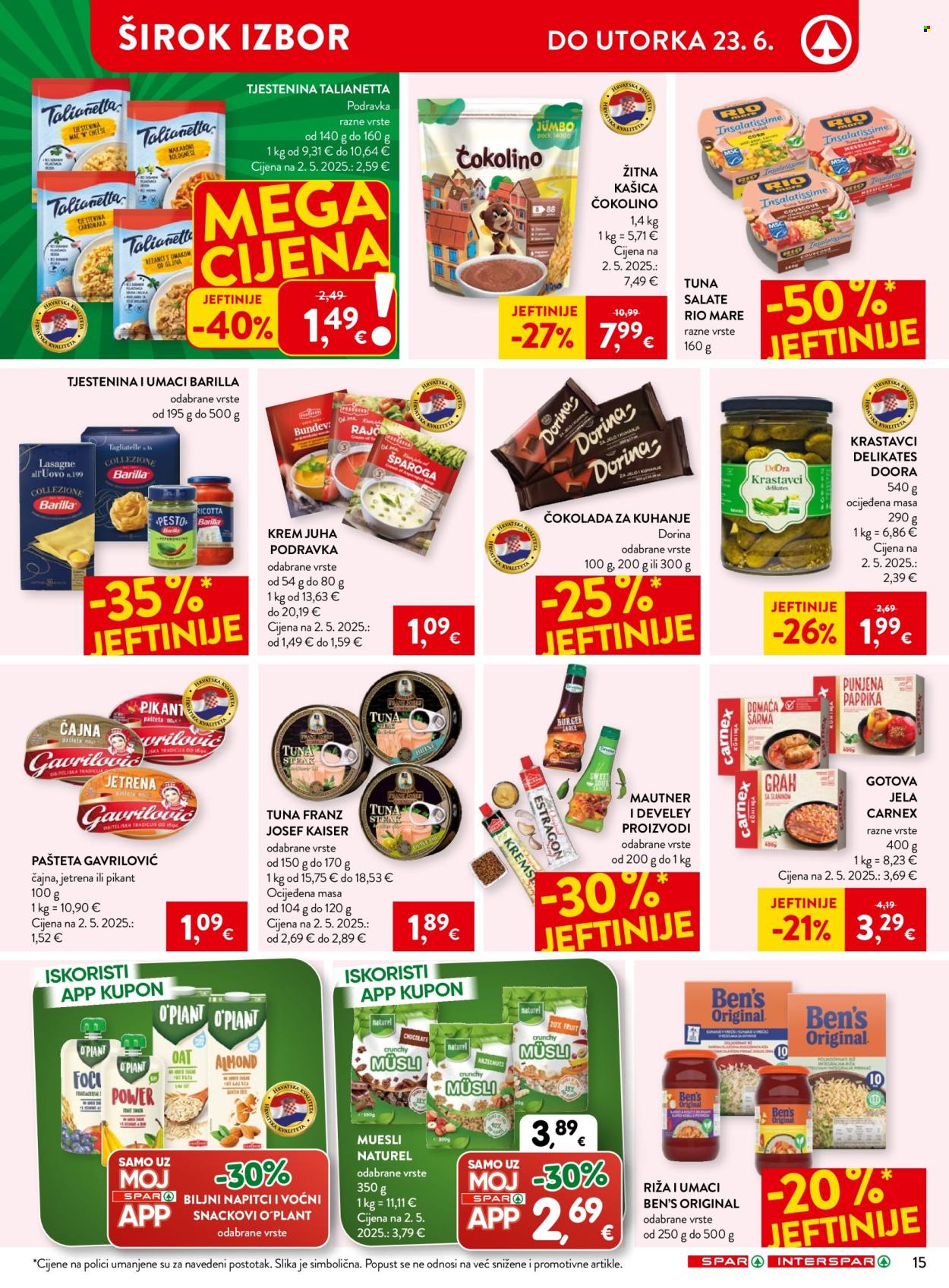 INTERSPAR katalog - 17.06.2026. - 23.06.2026. Stranica 24