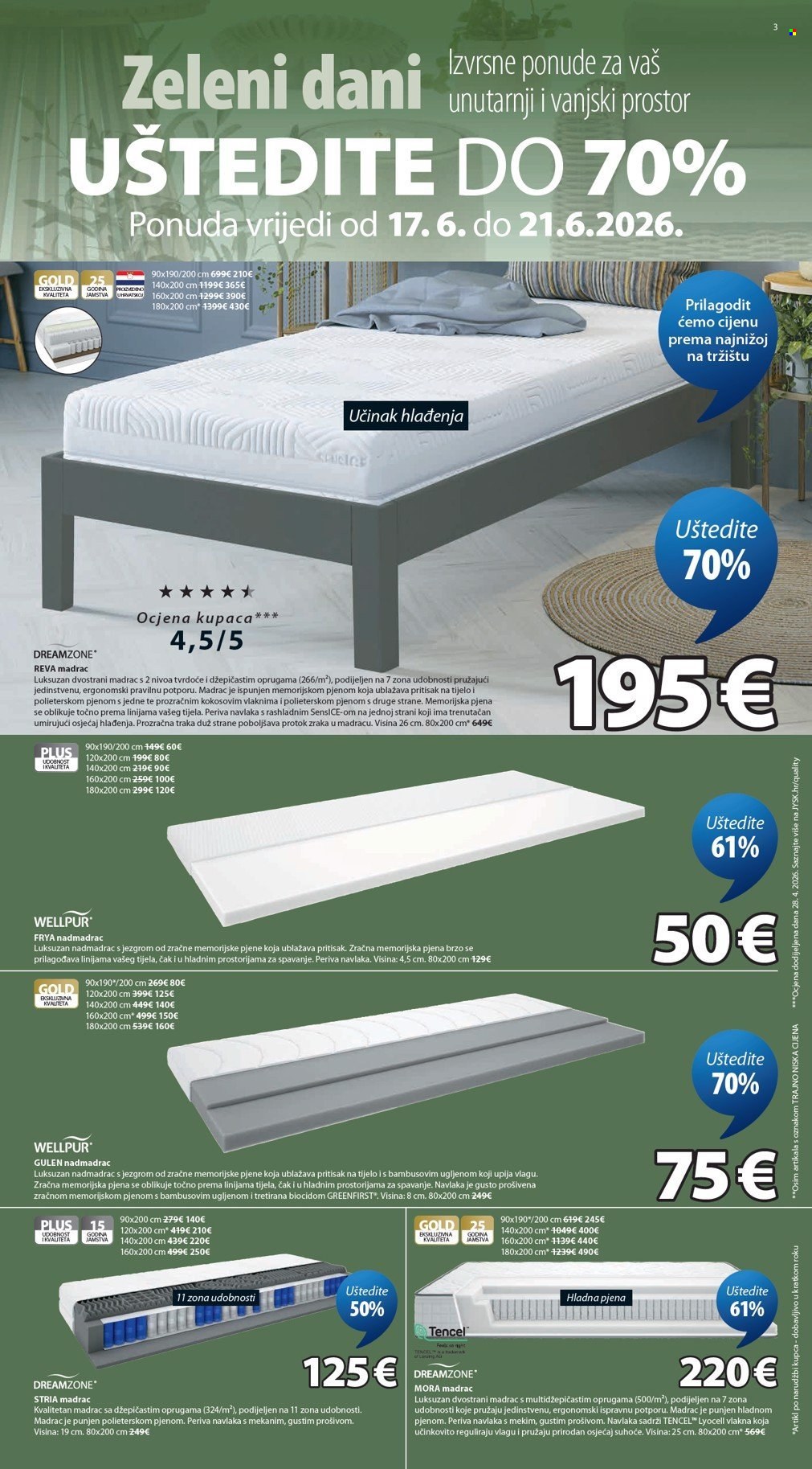 JYSK katalog - 17.06.2026. - 21.06.2026. Stranica 4