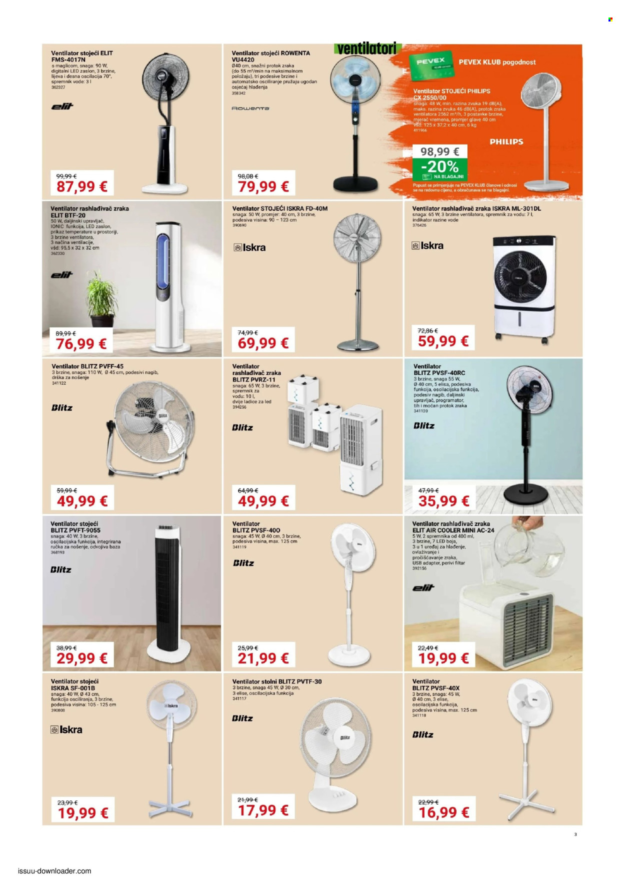 Pevex katalog - 28.05.2026. - 22.06.2026. Stranica 3