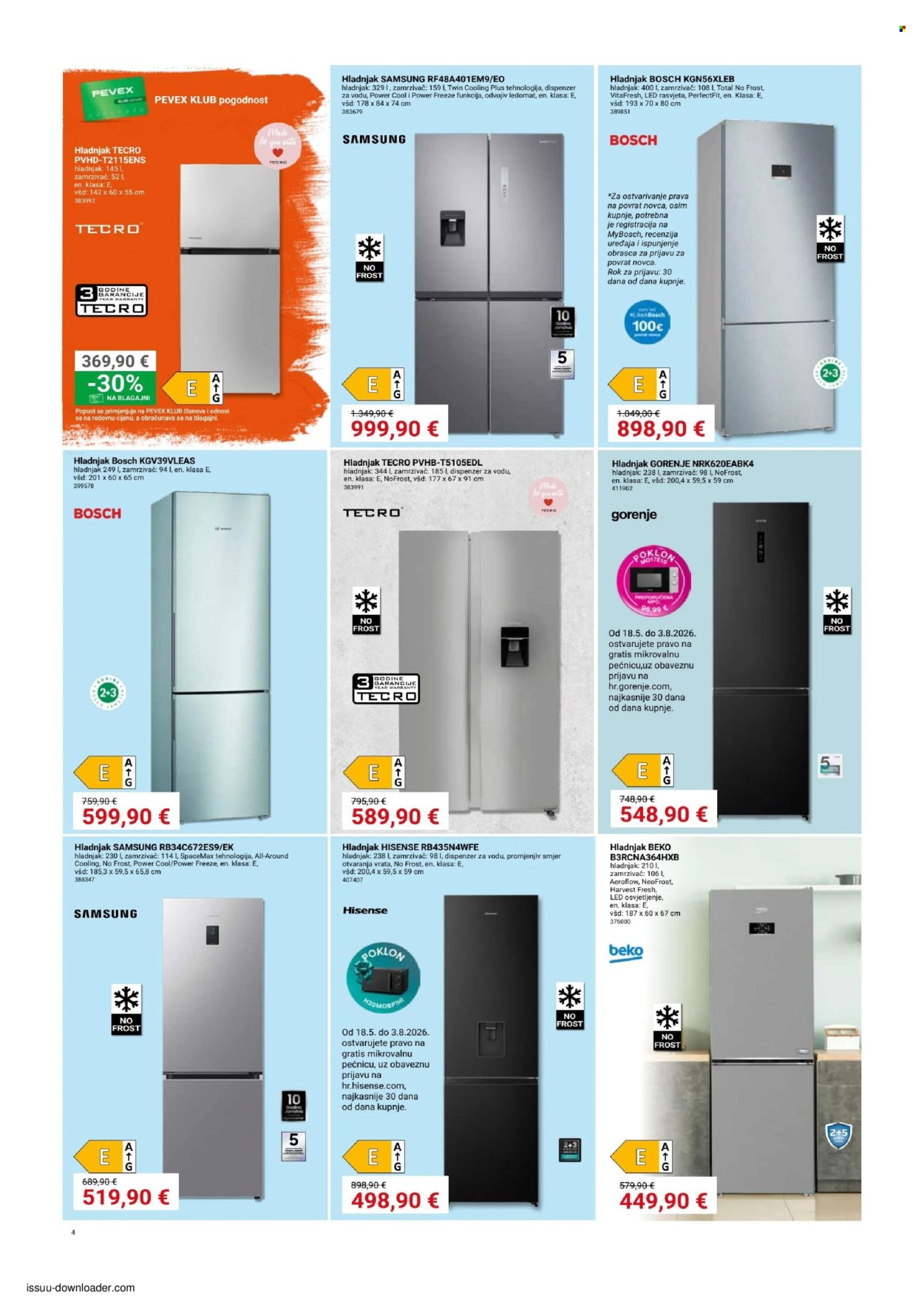 Pevex katalog - 28.05.2026. - 22.06.2026. Stranica 4