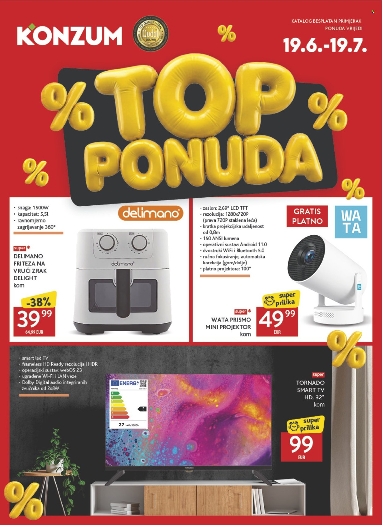 Konzum katalog - 19.06.2026. - 19.07.2026. Stranica 1