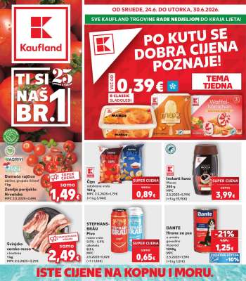 Kaufland katalog - 24.06.2026. - 30.06.2026.