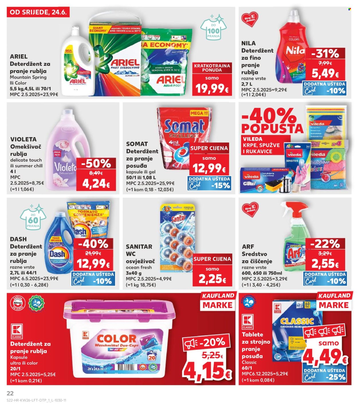 Kaufland katalog - 24.06.2026. - 30.06.2026. Stranica 22