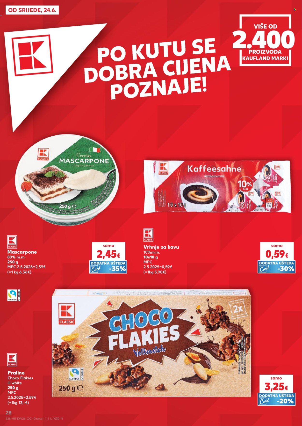 Kaufland katalog - 24.06.2026. - 30.06.2026. Stranica 28