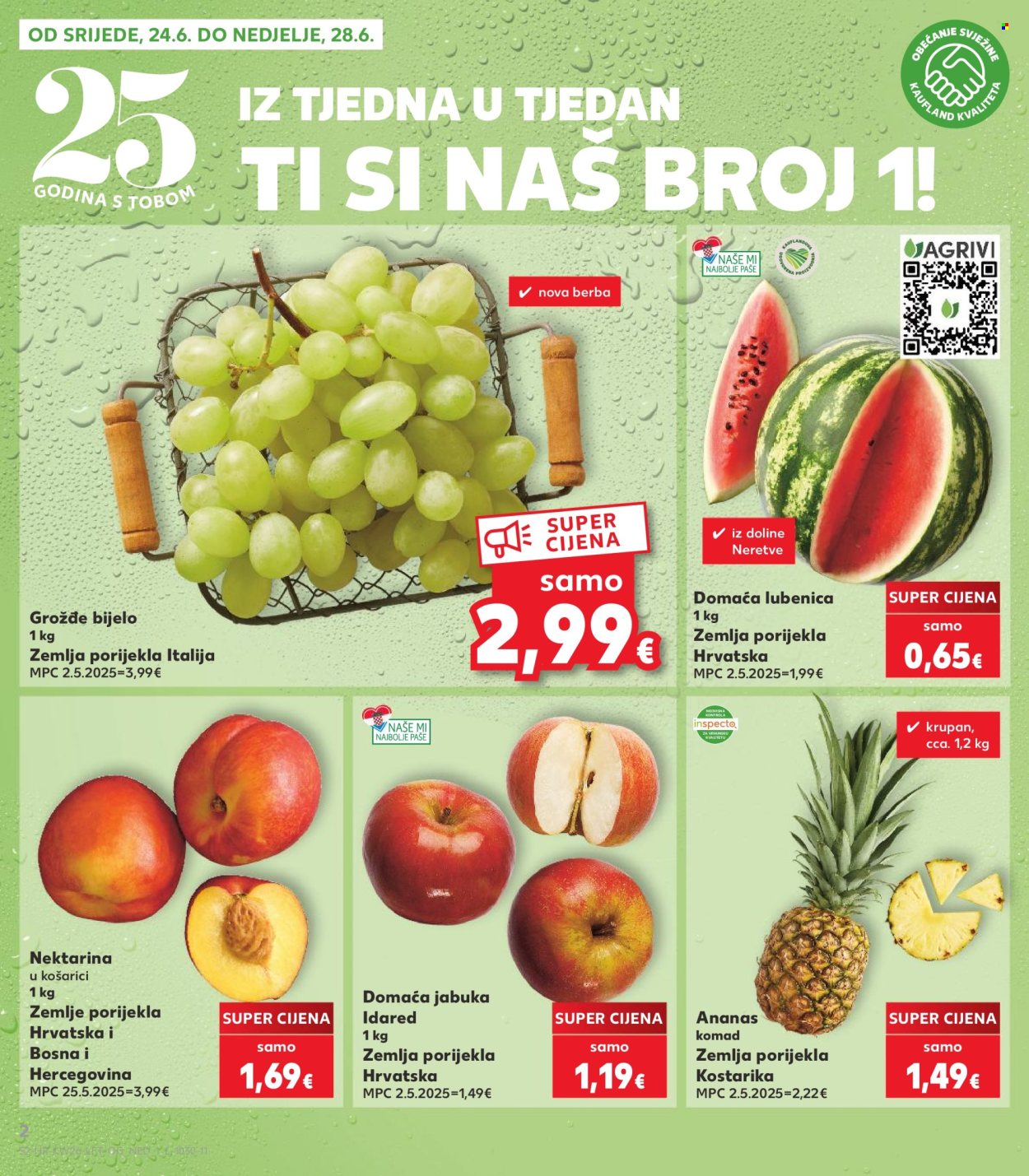 Kaufland katalog - 24.06.2026. - 30.06.2026. Stranica 2