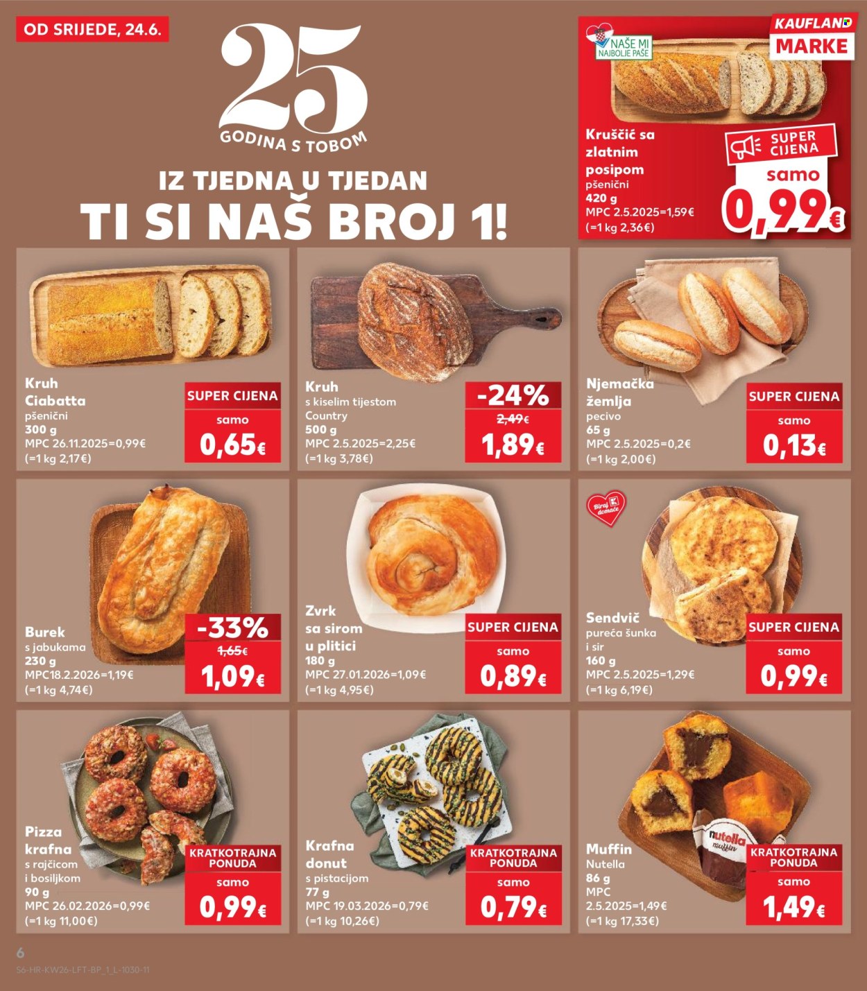 Kaufland katalog - 24.06.2026. - 30.06.2026. Stranica 6