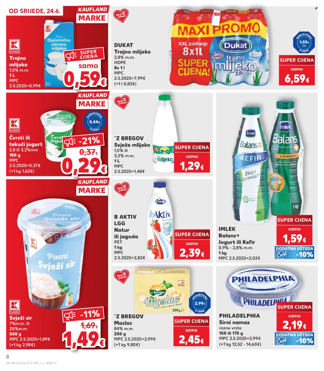 Kaufland katalog - 24.06.2026. - 30.06.2026. Stranica 8