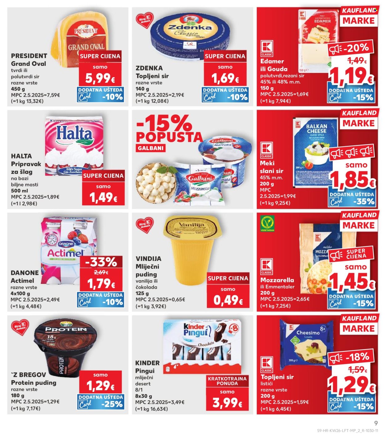 Kaufland katalog - 24.06.2026. - 30.06.2026. Stranica 9