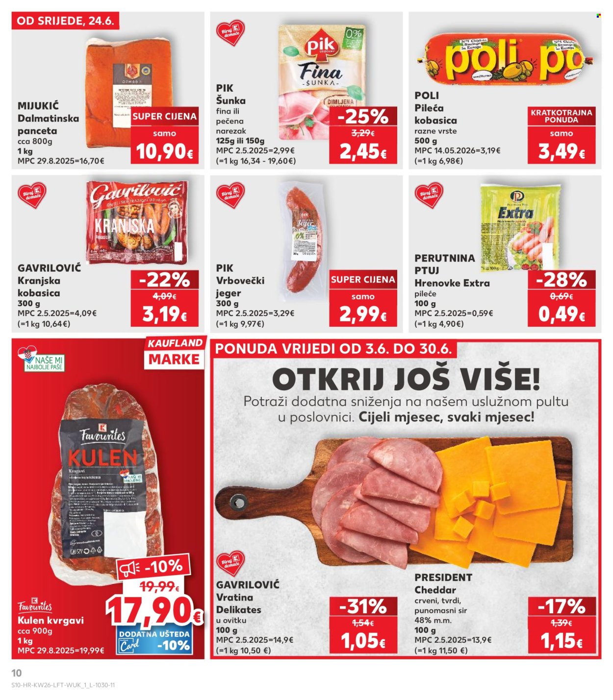 Kaufland katalog - 24.06.2026. - 30.06.2026. Stranica 10