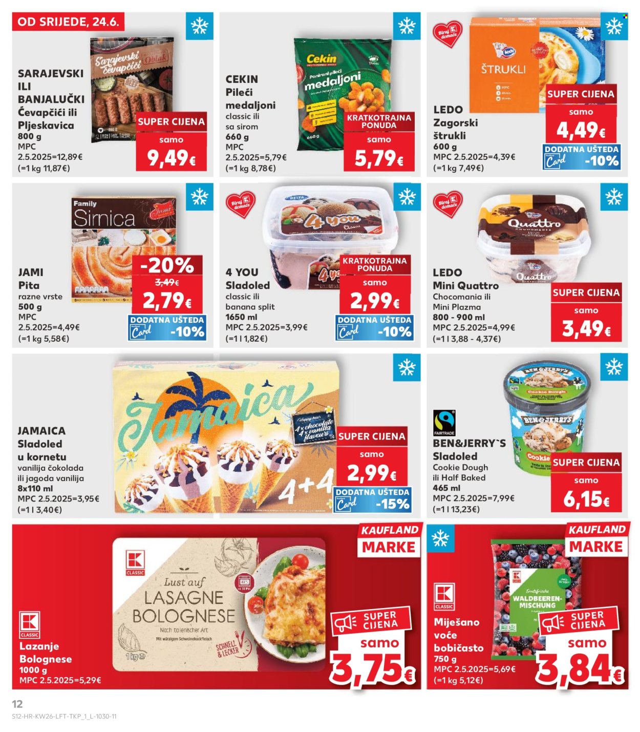 Kaufland katalog - 24.06.2026. - 30.06.2026. Stranica 12