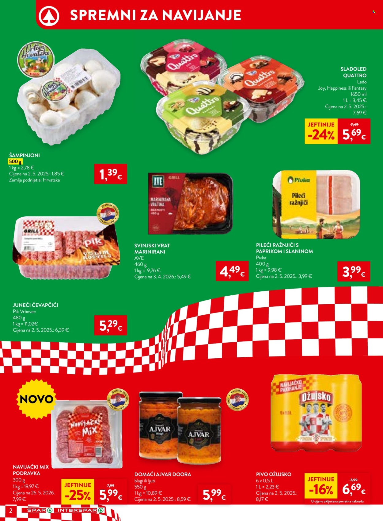 INTERSPAR katalog - 24.06.2026. - 30.06.2026. Stranica 2