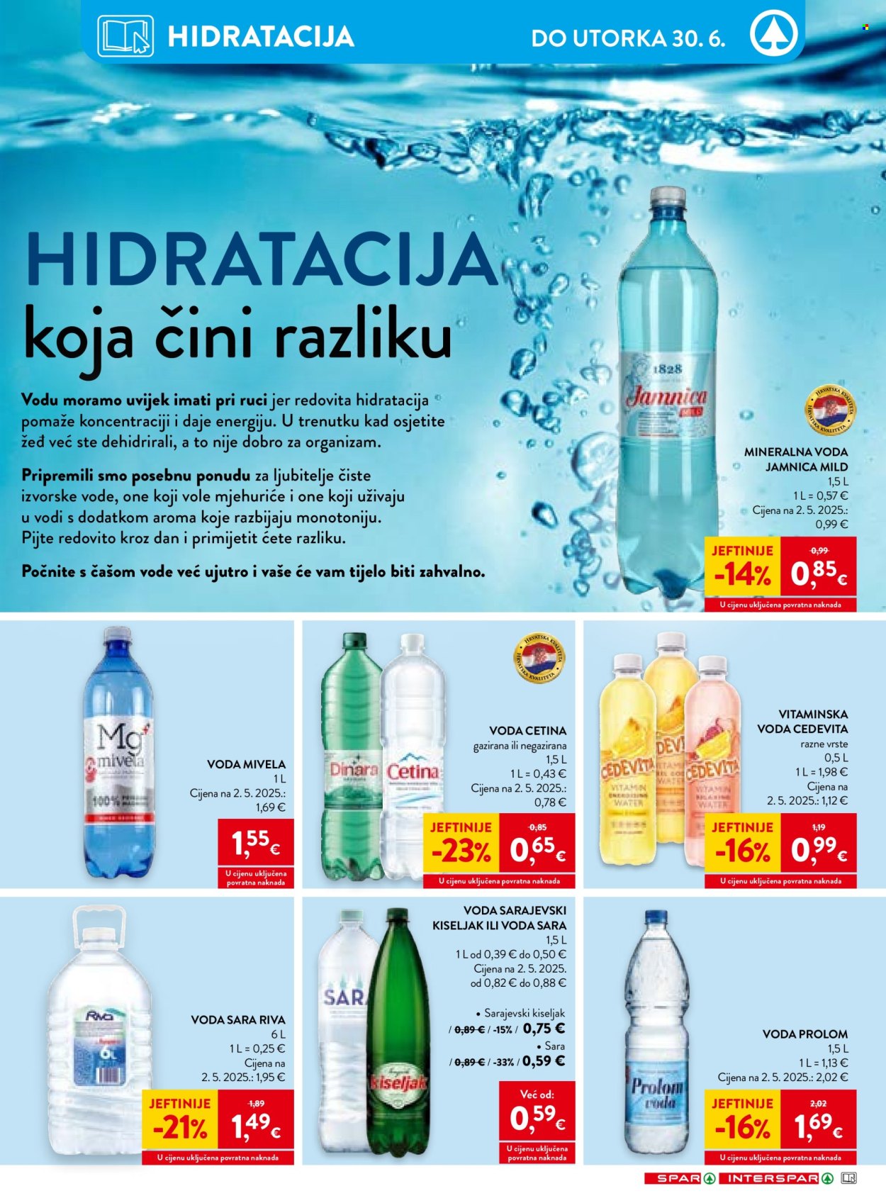 INTERSPAR katalog - 24.06.2026. - 30.06.2026. Stranica 9