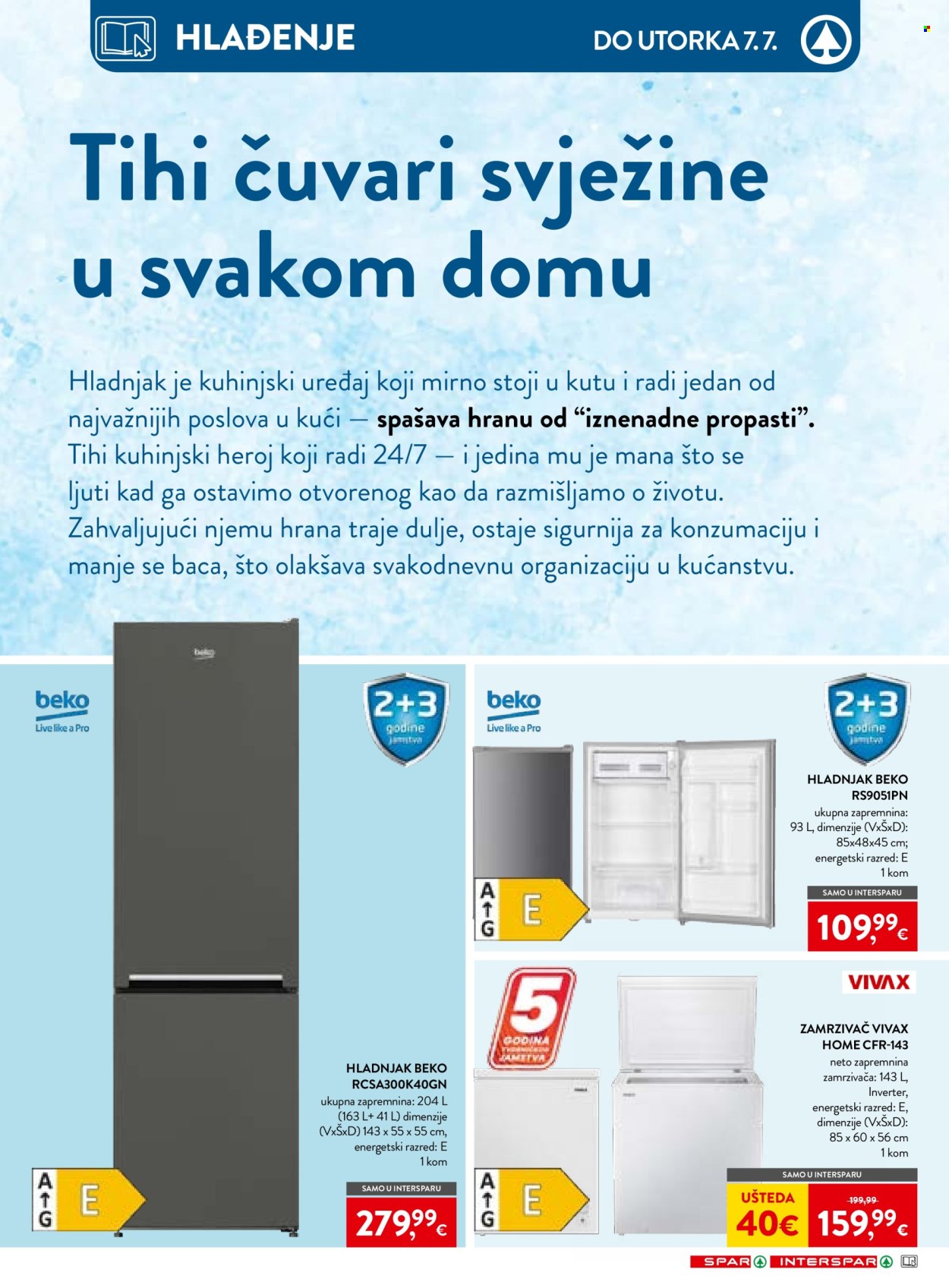 INTERSPAR katalog - 24.06.2026. - 30.06.2026. Stranica 32