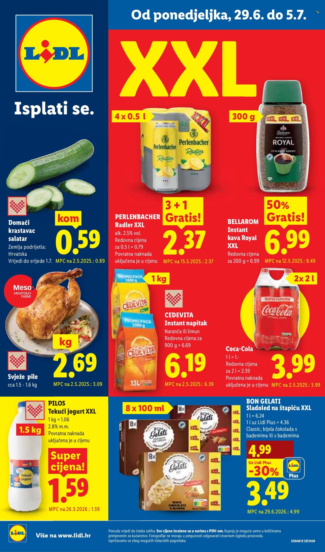 Lidl katalog - 29.06.2026. - 05.07.2026. Stranica 1