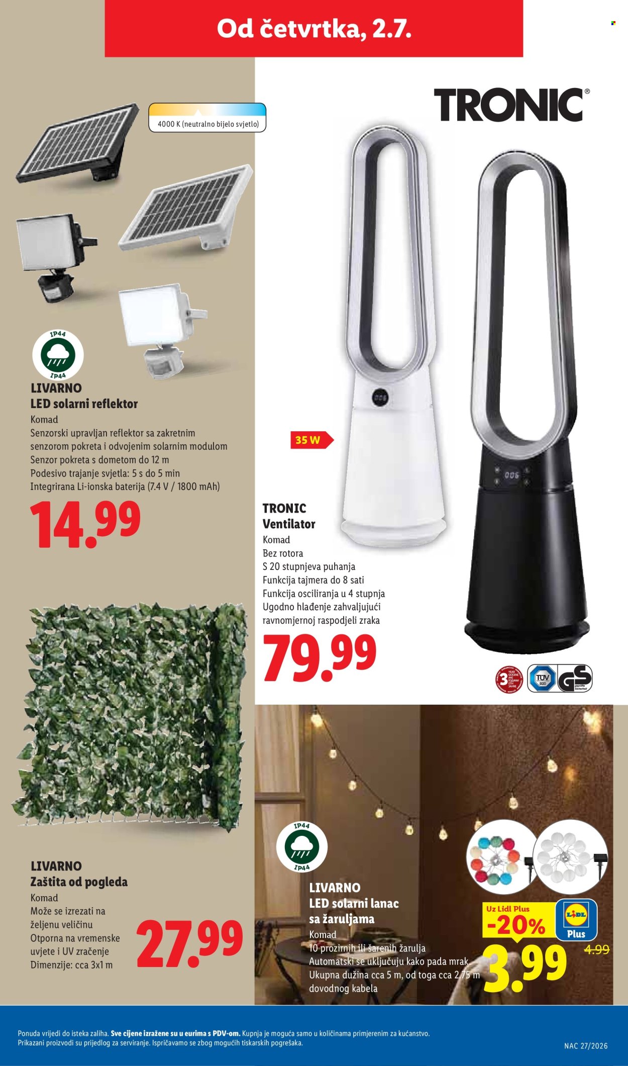 Lidl katalog - 29.06.2026. - 05.07.2026. Stranica 45