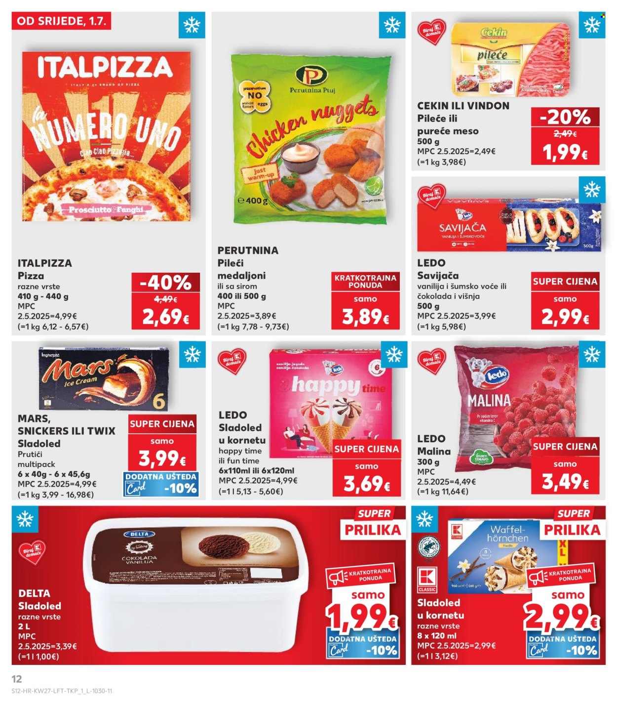 Kaufland katalog - 01.07.2026. - 07.07.2026. Stranica 12