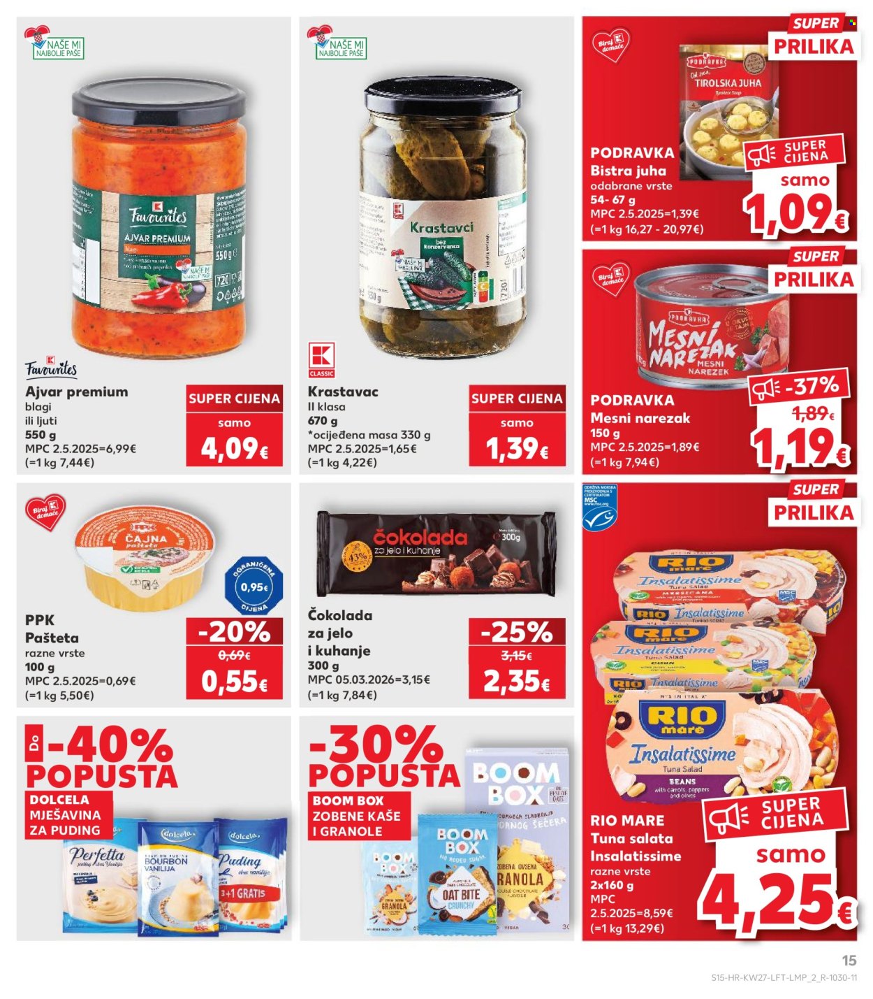 Kaufland katalog - 01.07.2026. - 07.07.2026. Stranica 15