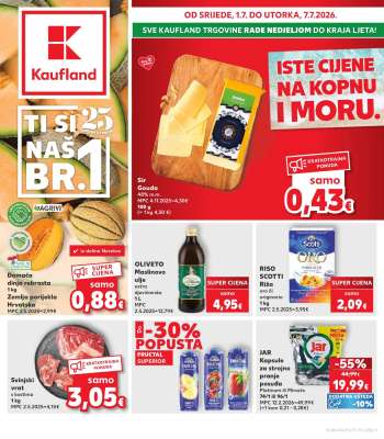 Kaufland katalog - 01.07.2026. - 07.07.2026.