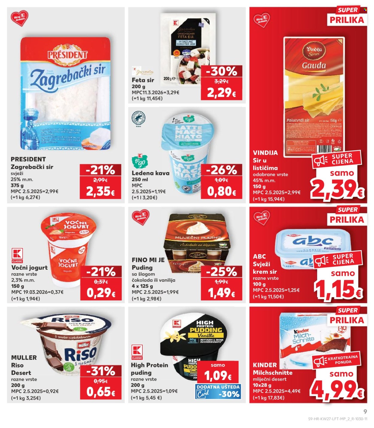 Kaufland katalog - 01.07.2026. - 07.07.2026. Stranica 9