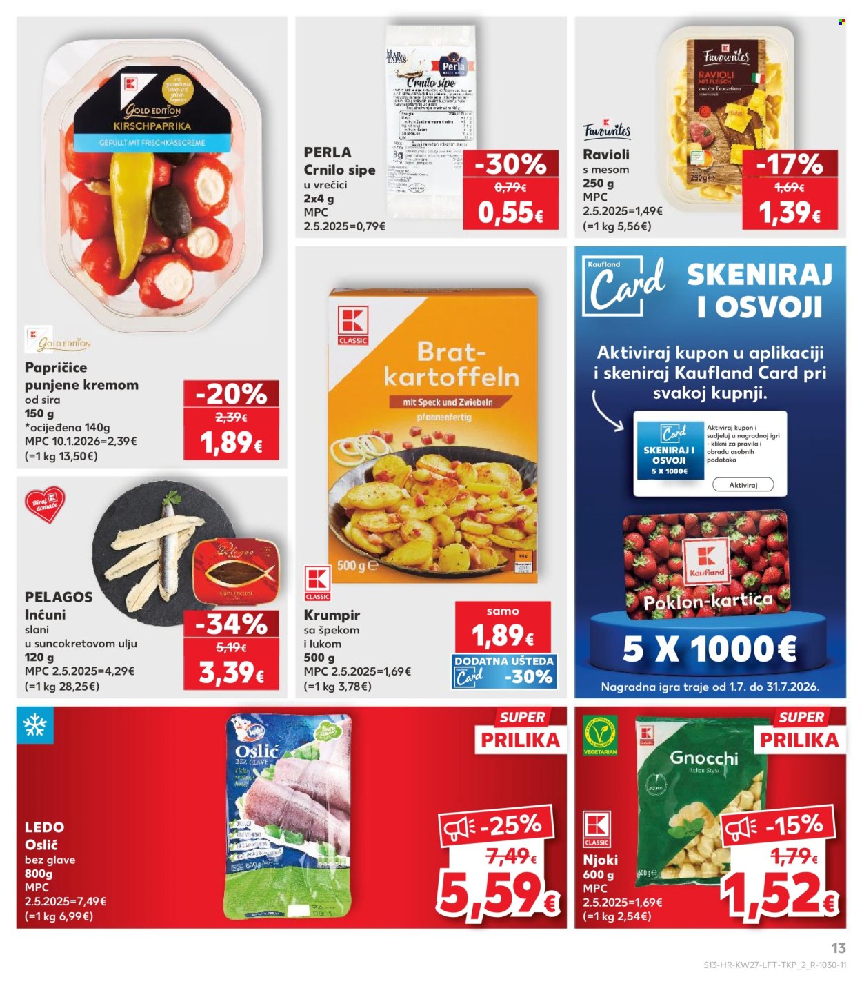 Kaufland katalog - 01.07.2026. - 07.07.2026. Stranica 13