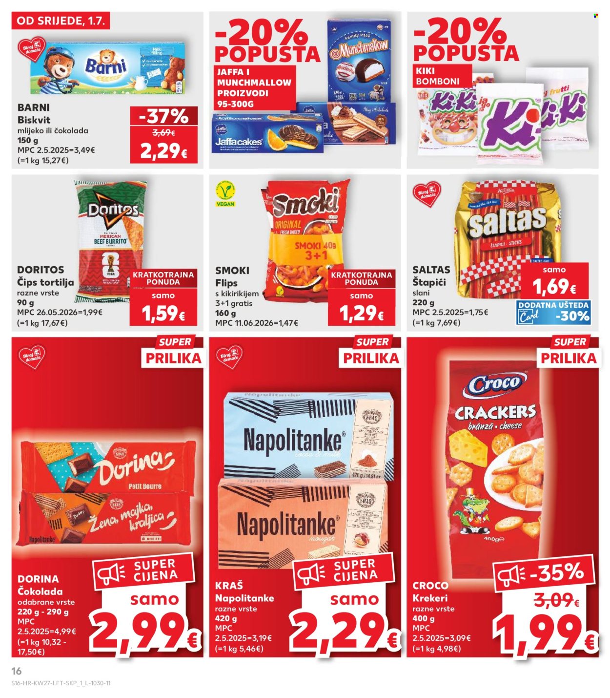 Kaufland katalog - 01.07.2026. - 07.07.2026. Stranica 16