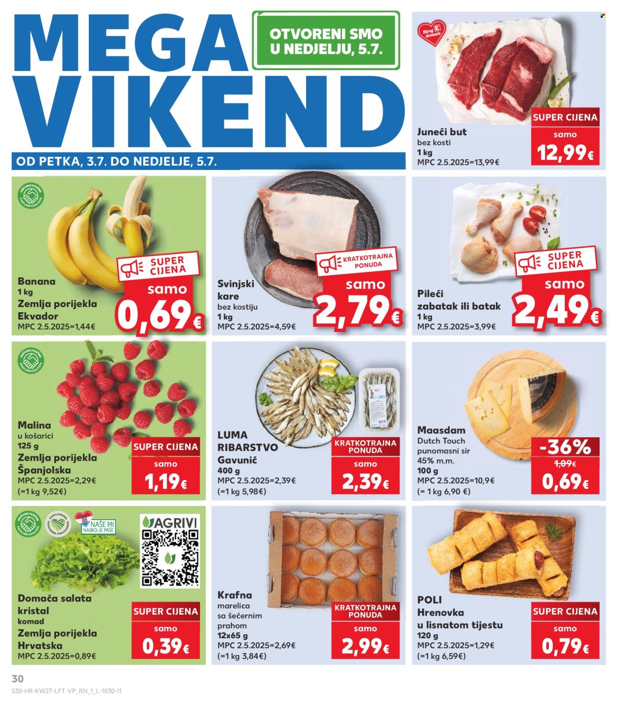 Kaufland katalog - 01.07.2026. - 07.07.2026. Stranica 30