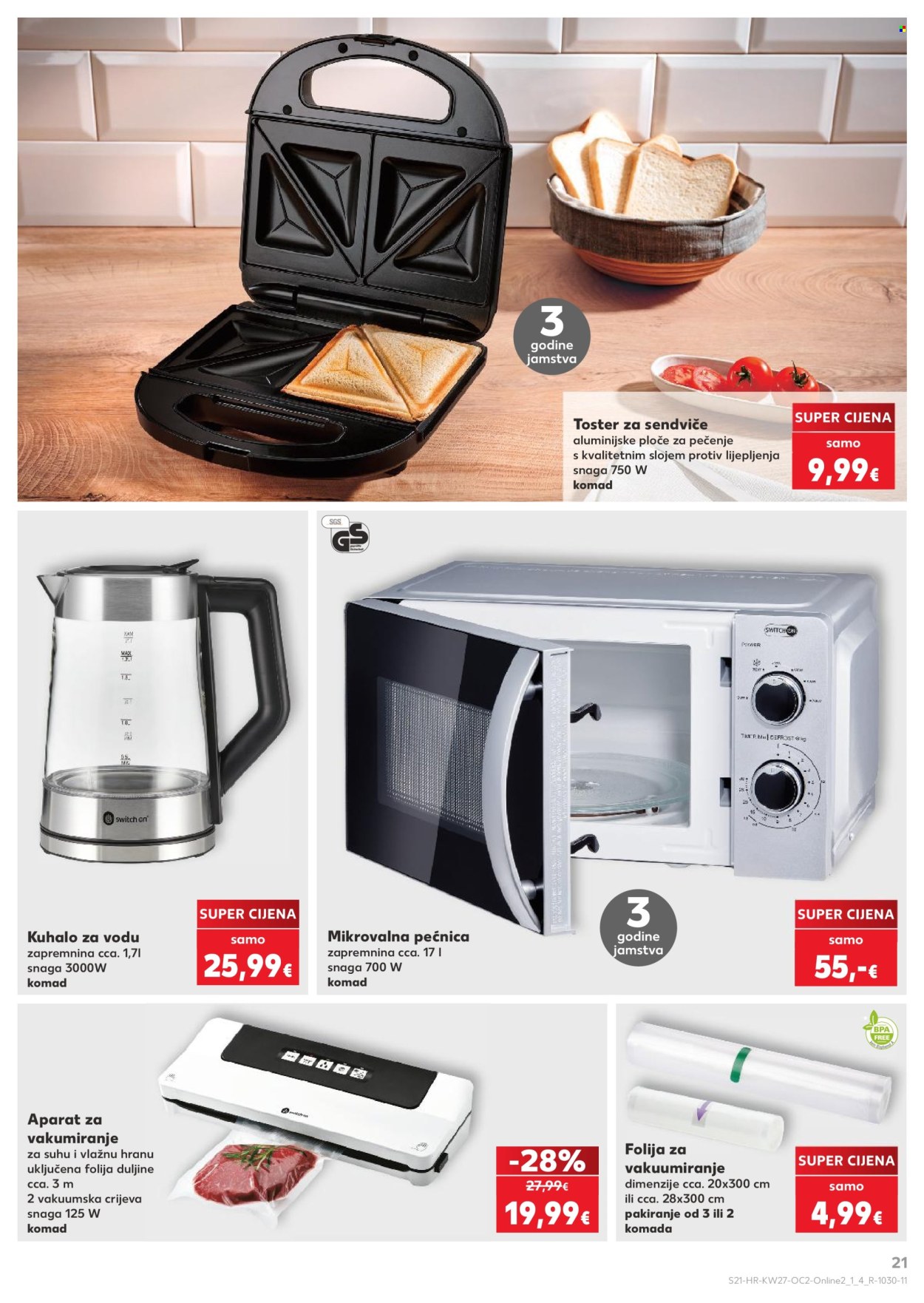 Kaufland katalog - 01.07.2026. - 07.07.2026. Stranica 21