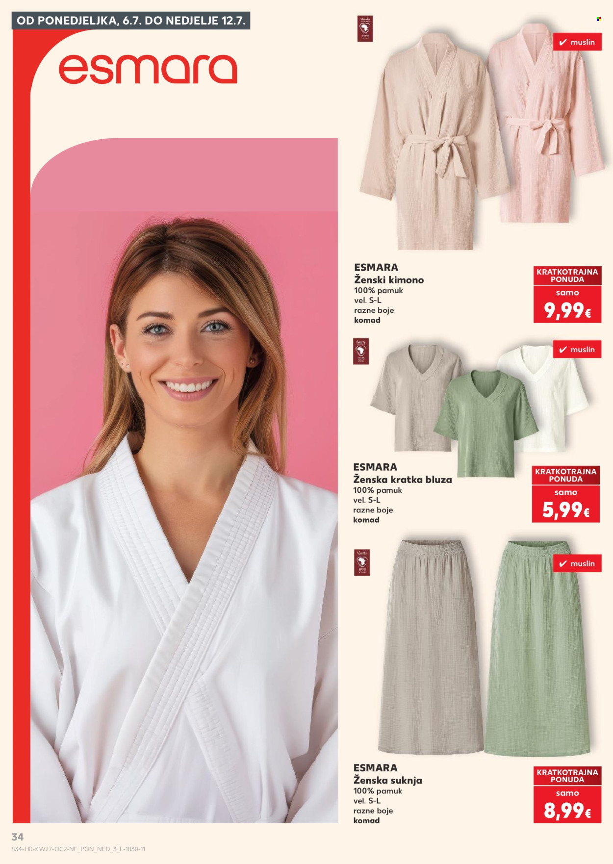 Kaufland katalog - 01.07.2026. - 07.07.2026. Stranica 34