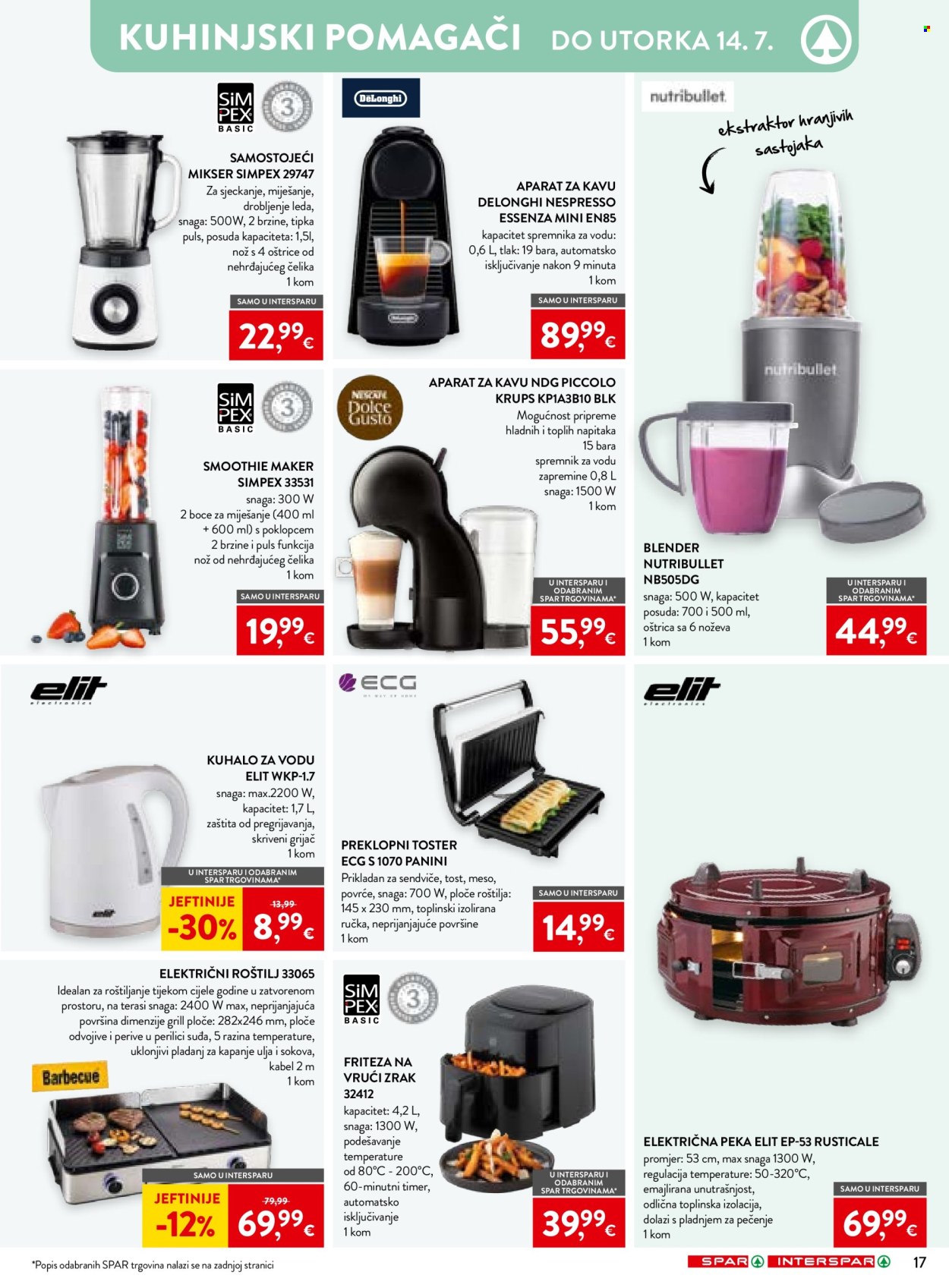 INTERSPAR katalog - 01.07.2026. - 07.07.2026. Stranica 31