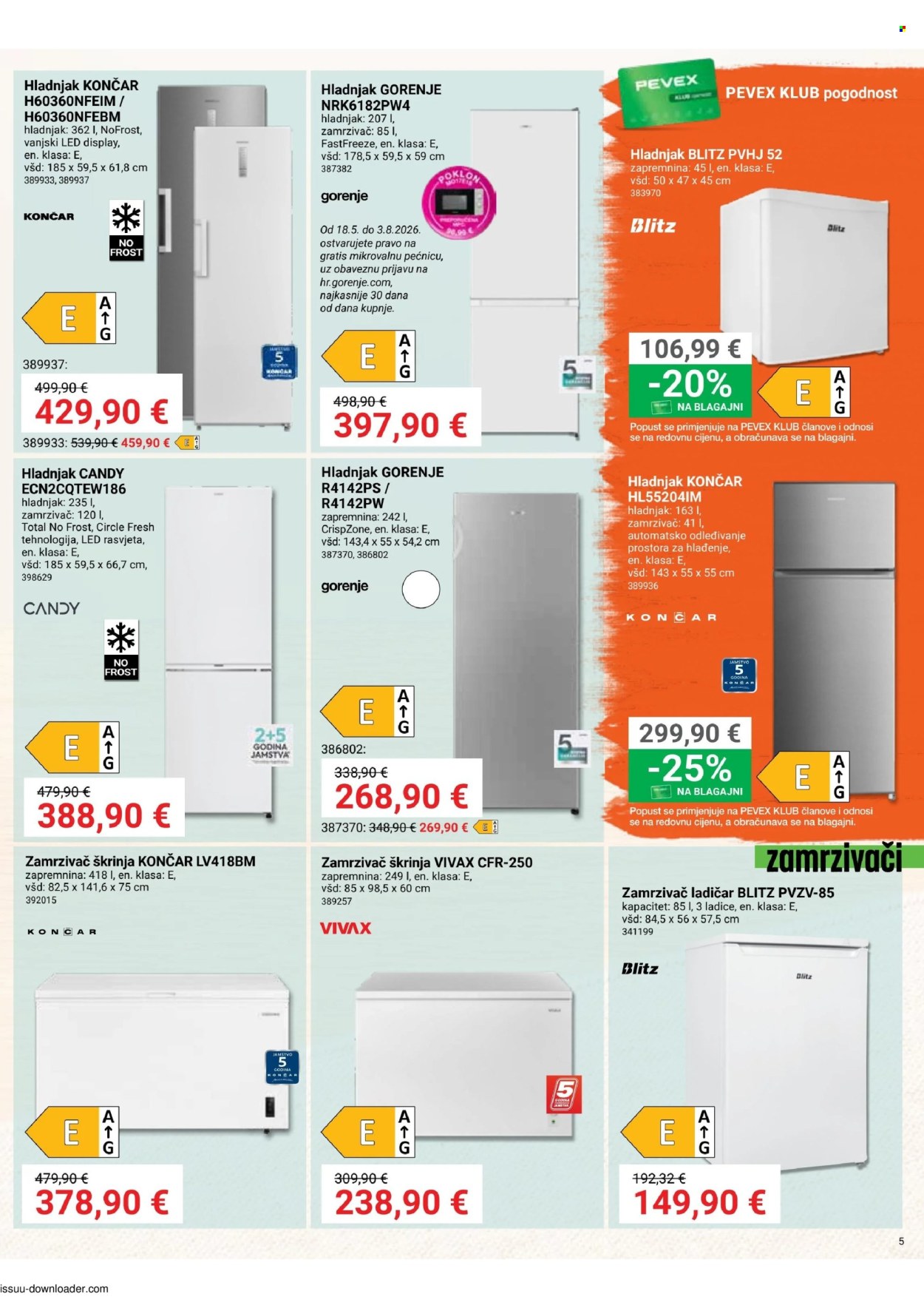 Pevex katalog - 25.06.2026. - 20.07.2026. Stranica 5