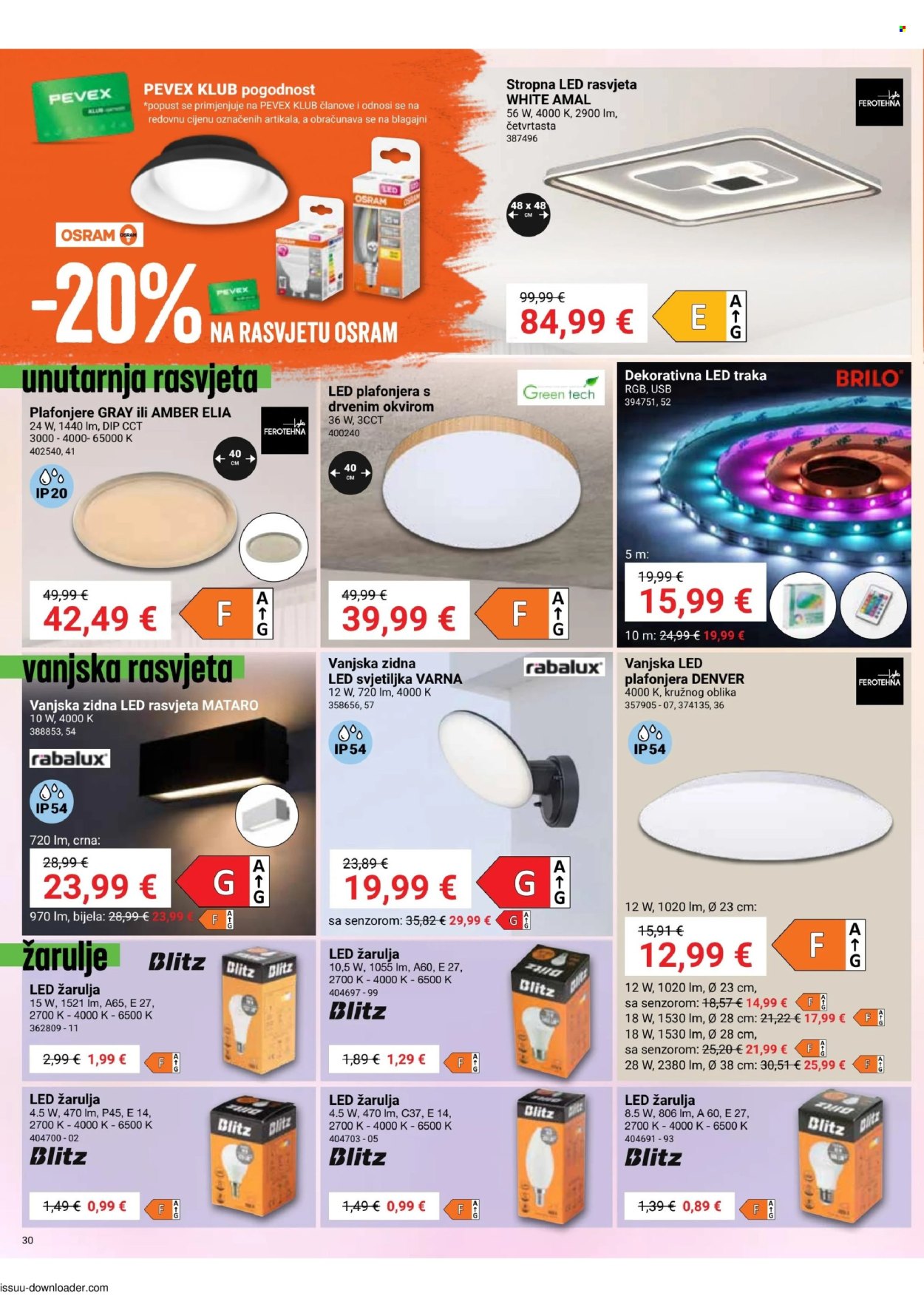 Pevex katalog - 25.06.2026. - 20.07.2026. Stranica 30